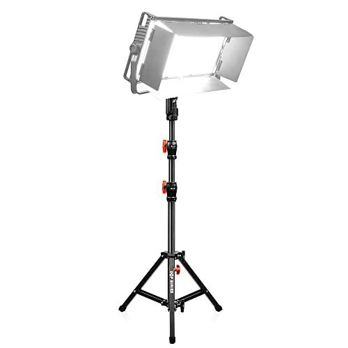 Shape Shape 6.9' 3-Section Low Boy Double Riser Stand, Black/Chrome