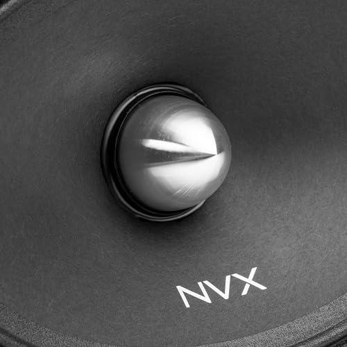 NVX NVX VPRO69BM 6"x 9" Premium Loudspeaker, 500W Max (250W RMS), 4-Ohm, 1.5" Voice Coil, Pro Audio Midrange with Bullet Aluminum Phase Plug, Easy to Install in Cars/Trucks/Doors (1-Speaker)