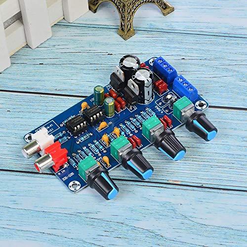 Comimark Comimark 1Pcs HiFi NE5532 OP-AMP Preamplifier Amplifier Volume EQ Tone Control Board