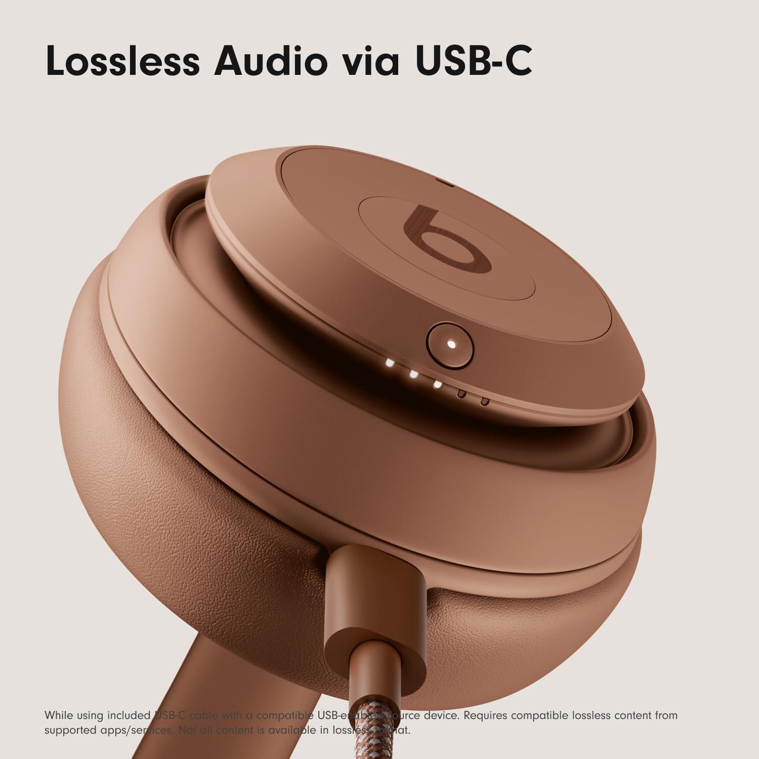 Beats Beats Studio Pro x Kim Kardashian Bluetooth Noise Cancelling Headphones,Personalized Spatial Audio, USB-C Lossless Audio, Apple & Android Compatibility, Up to 40 Hours Battery Life - Dune