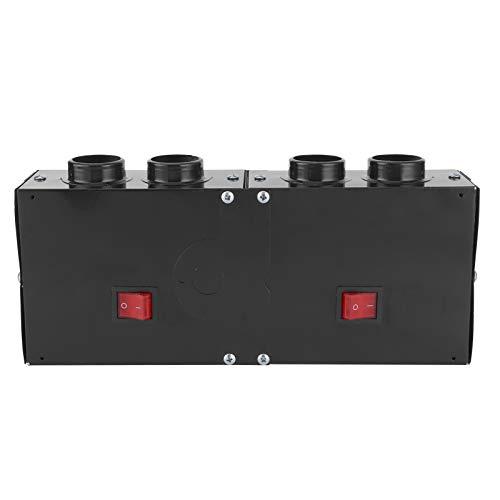 Tbest 12V Utv Heater,Car Defroster Defogger,Car Heater Defogger Auto 4 Hole Heating Fan 12V Defroster Defogger 800W Car Heater Defroster 12V Demister Windsh air heater ptc trucks 12v/24v 12v heater