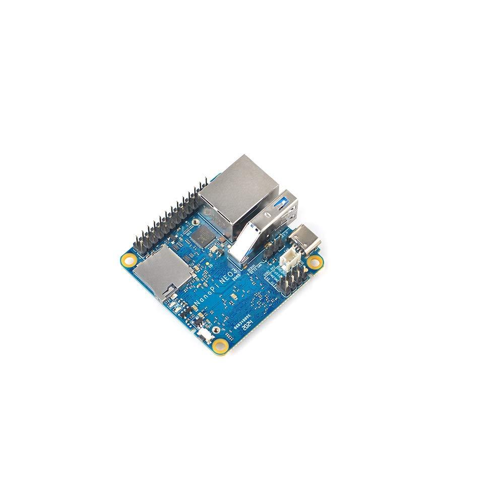youyeetoo youyeetoo FriendlyElec NanoPi NEO3 Mini Router Single Board Computer Rockchip RK3328 Super Tiny ARM Board for IOT (2GB RAM,with Case and Heat Sink)