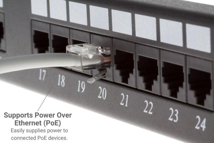 CablesAndKits CablesAndKits - Cat6 Ethernet Cable, Non-Booted, Jacket: PVC (CM), 10 ft, Gray, Pure Copper, RJ45 Computer & Networking Patch Cord
