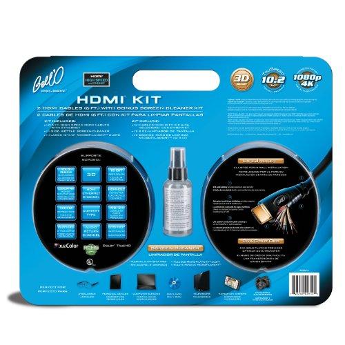 Bell'O Digital BELL'O HDK2612 Dual Pack HDMI Cables