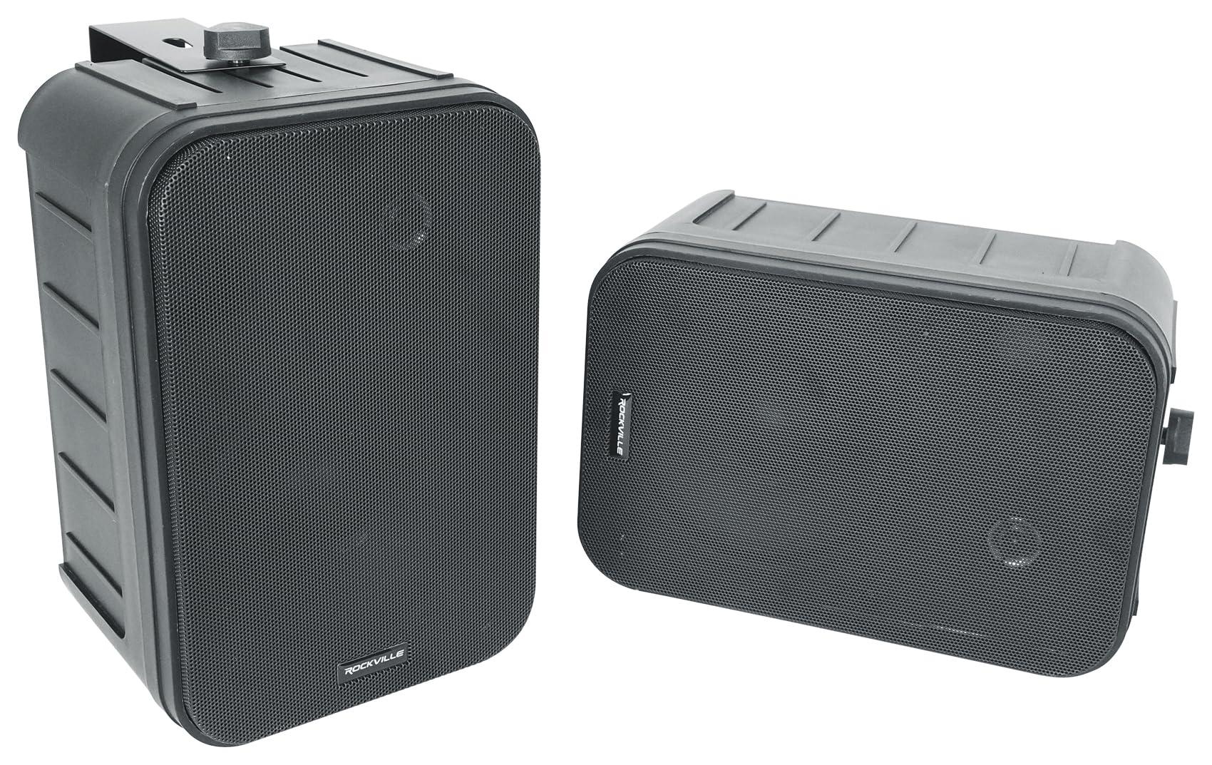 Rockville Rockville Bundle: (1) Rockville Tube Amplifier/Home Theater Stereo Receiver (1) 2 Rockville Swivel Home Theater Speakers & (1) WiFi Music Player Wireless Multiroom Stereo Receiver (4 Items)