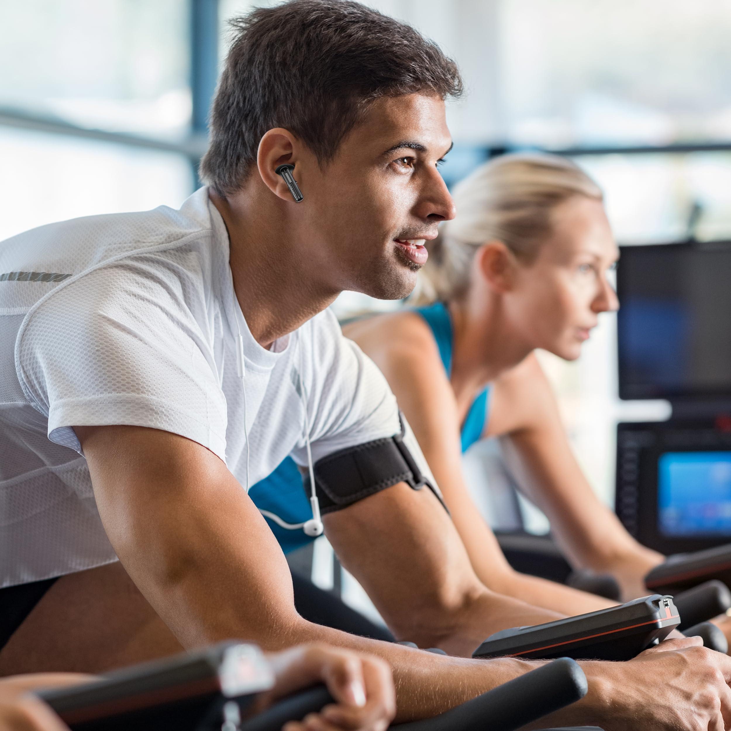 Morpheus 360 Nemesis ANC Wireless Noise Cancelling Headphones TW2750W, in Ear Blueooth Earphones, Pure White