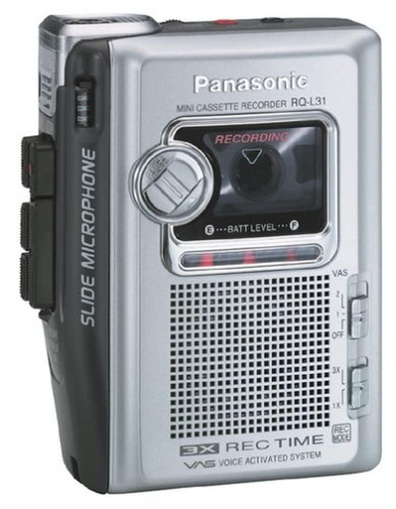 Panasonic Panasonic RQ-L31 Portable Cassette Recorder with Slide Microphone