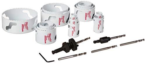 Milwaukee Milwaukee 49-22-4105 Master Electricians Ice Hardened Hole Saw Kit 19 Piece