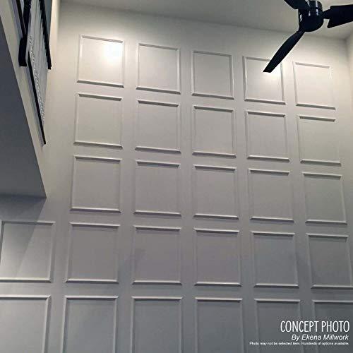 Ekena Millwork Ekena Millwork PNL16X28AS-01 16\"W x 28\"H x 1/2\"P Ashford Molded Classic Wainscot Wall Panel