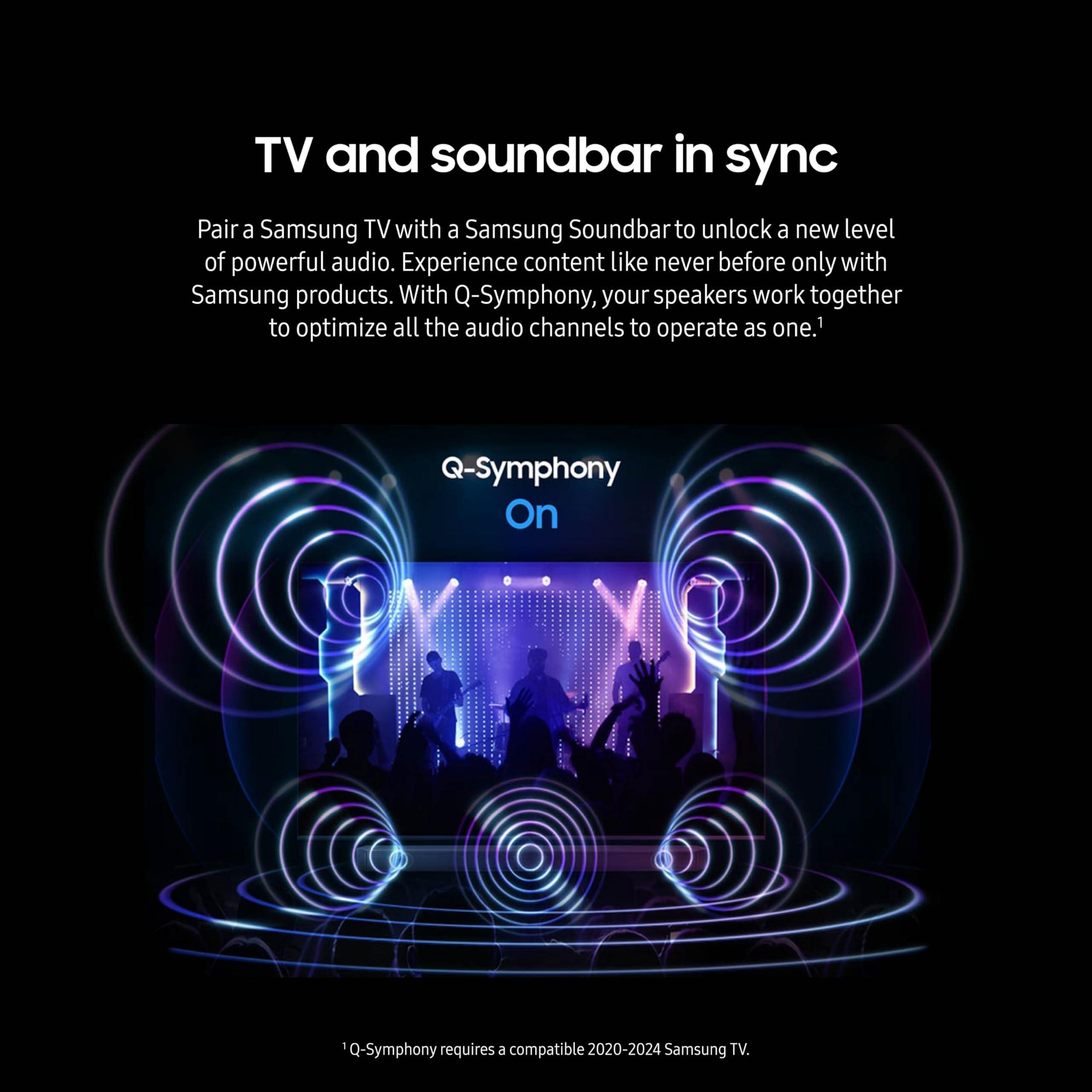 SAMSUNG SAMSUNG Q990D 11.1.4ch Soundbar, HW-Q990D/ZA Bundle with AppleTV 4K 64GB