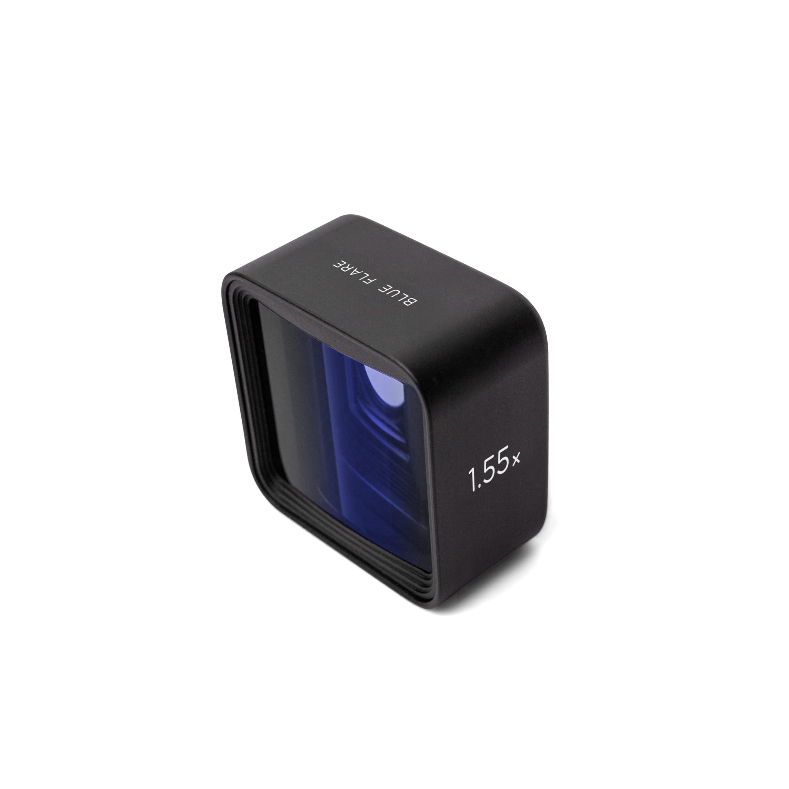 Moment Moment 1.55x Anamorphic Mobile Lens Capture True Cinematic Aspect Ratio, Gold or Blue Flare [Blue Flare, T-Series]
