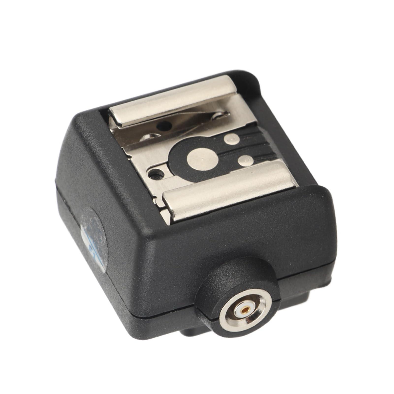 DirectNine Basics Hot Shoe Mount, Hot Shoe Adapter Plastic and Metal Hot Shoe Mount with Good Conduct Ability for SLR Cameras