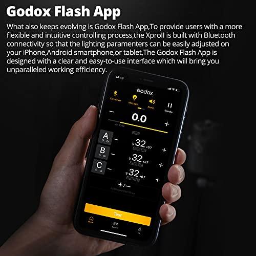 GODOX Godox XproII-C Trigger, Godox Flash Trigger for Canon, TTL Wireless Flash Trigger, HSS 1/8000s, 11 Customizable 5 Group Button, Can Bluetooth Connection (XproII-C)