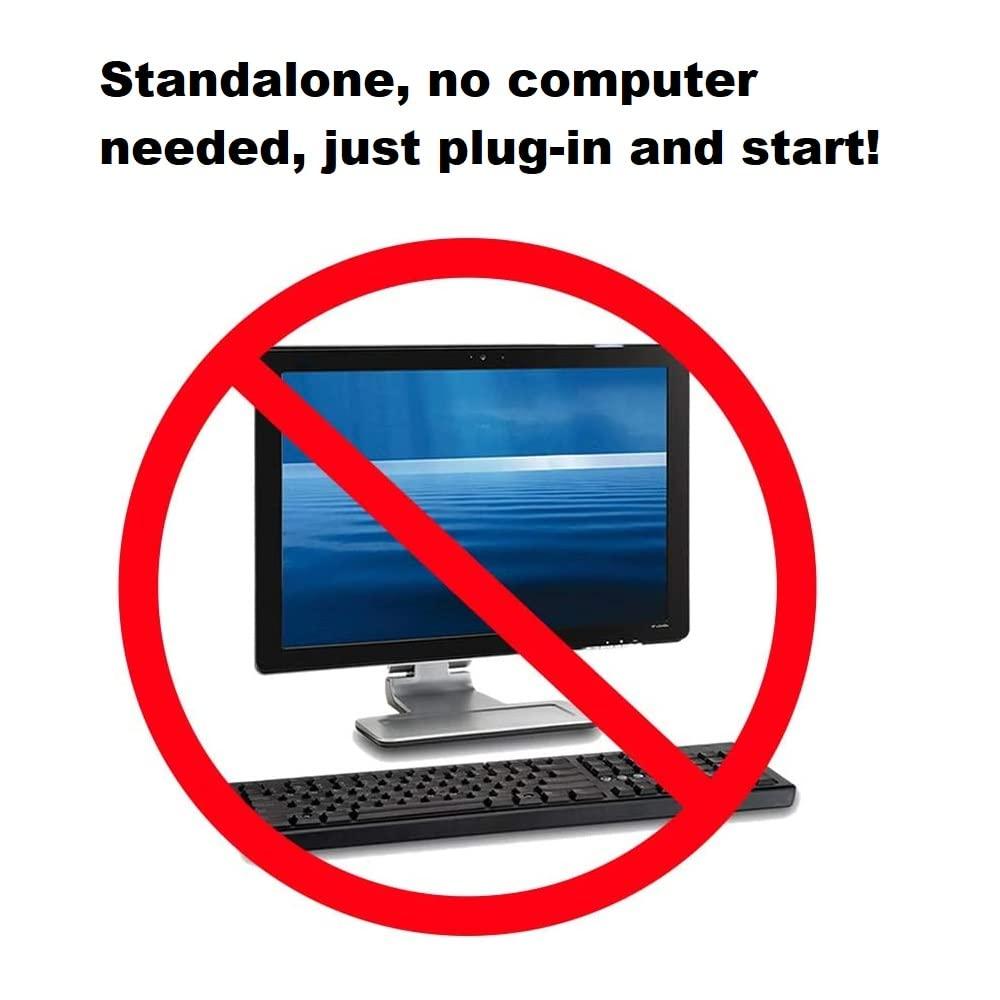 Vinpower Digital Vinpower SharkCopier 9 Target 24X CD DVD Duplicator Copier standalone Tower with 2 TB Hard Drive + USB 3.0