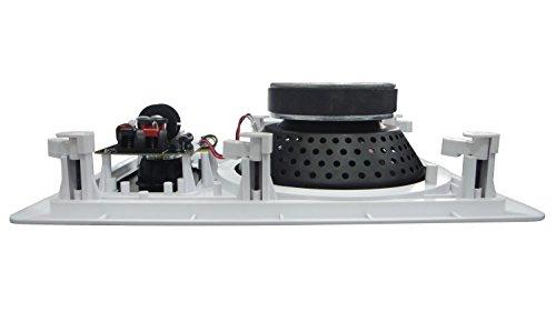 Silver Ticket Products 82W Silver Ticket in-Wall Speaker with Pivoting Tweeter (8 Inch in-Wall)