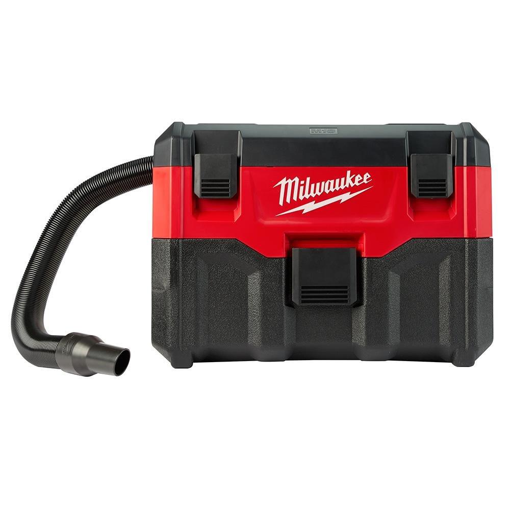 Milwaukee Milwaukee M18 2 Gal. 18-Volt Lithium-ion Cordless Wet/Dry Vacuum (Tool-Only), 2.8 Amp Motor, Lightweight, Tool-Box Style for Effortless Transport and Storage