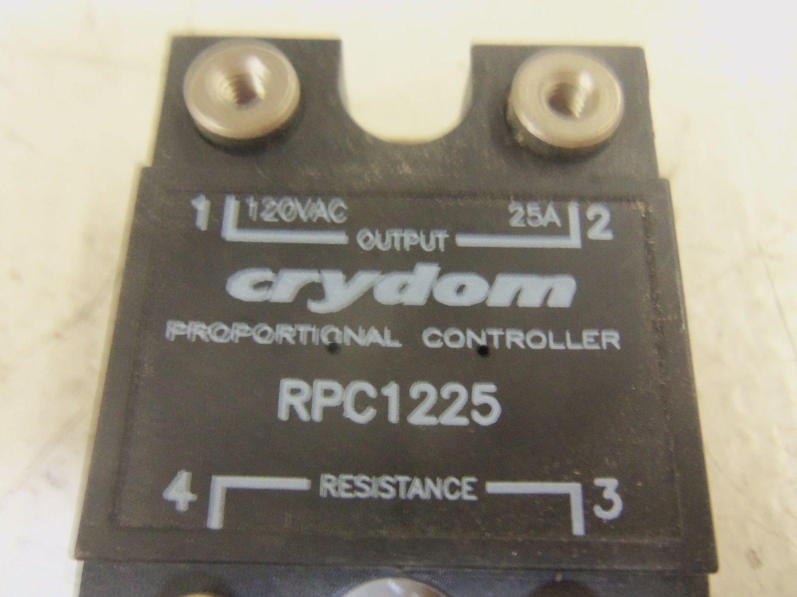Crydom Crydom RPC1225 Controller; 25 A (RMS) (Max.), 80 mA (RMS) (Min.); 90 to 130 VAC; 2500 V (RMS)