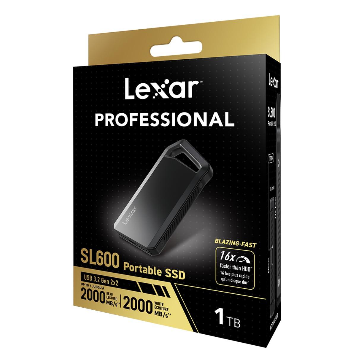 Lexar Lexar SL600 USB 3.2 Type-C Portable External SSD - 1TB