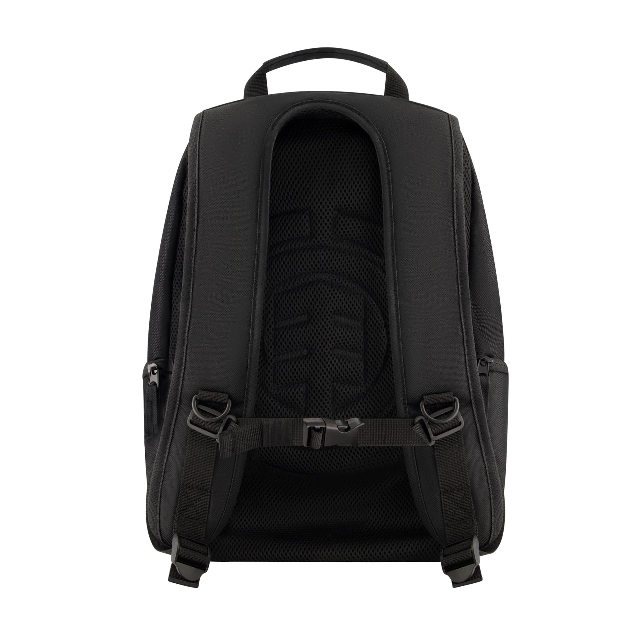 Concept One Element Mohave Backpack, 15 Inch Laptop, Padded Computer Bag for Commute or Travel, Black, One Size