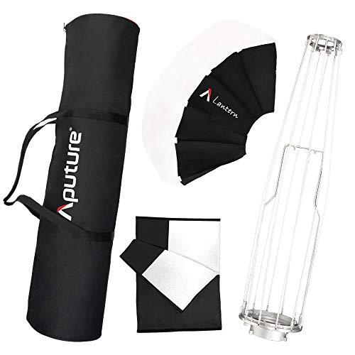 Aputure Aputure Lantern Softbox Soft Light Modifier,26inch, Quick-Setup Quick-Folding Aputure Space Light Upgraded for Aputure 300D Mark II 120D 120T 120D Mark II 300X and Other Bowens Mount Light