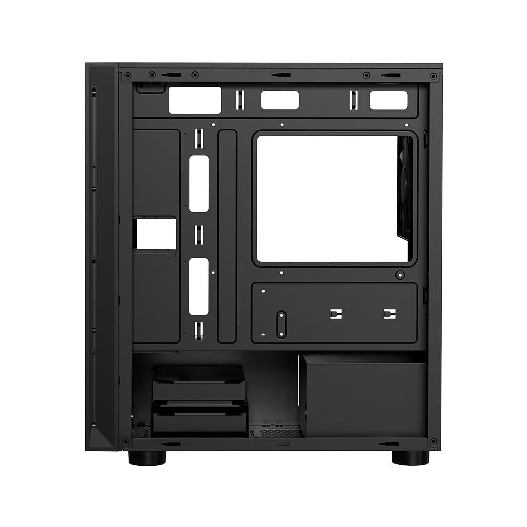 PCCOOLER PcCooler Platinum LM300 ARGB - - Micro ATX - windowed Side Panel (Tempered Glass) - no Power Supply - USB/Audio/Mic