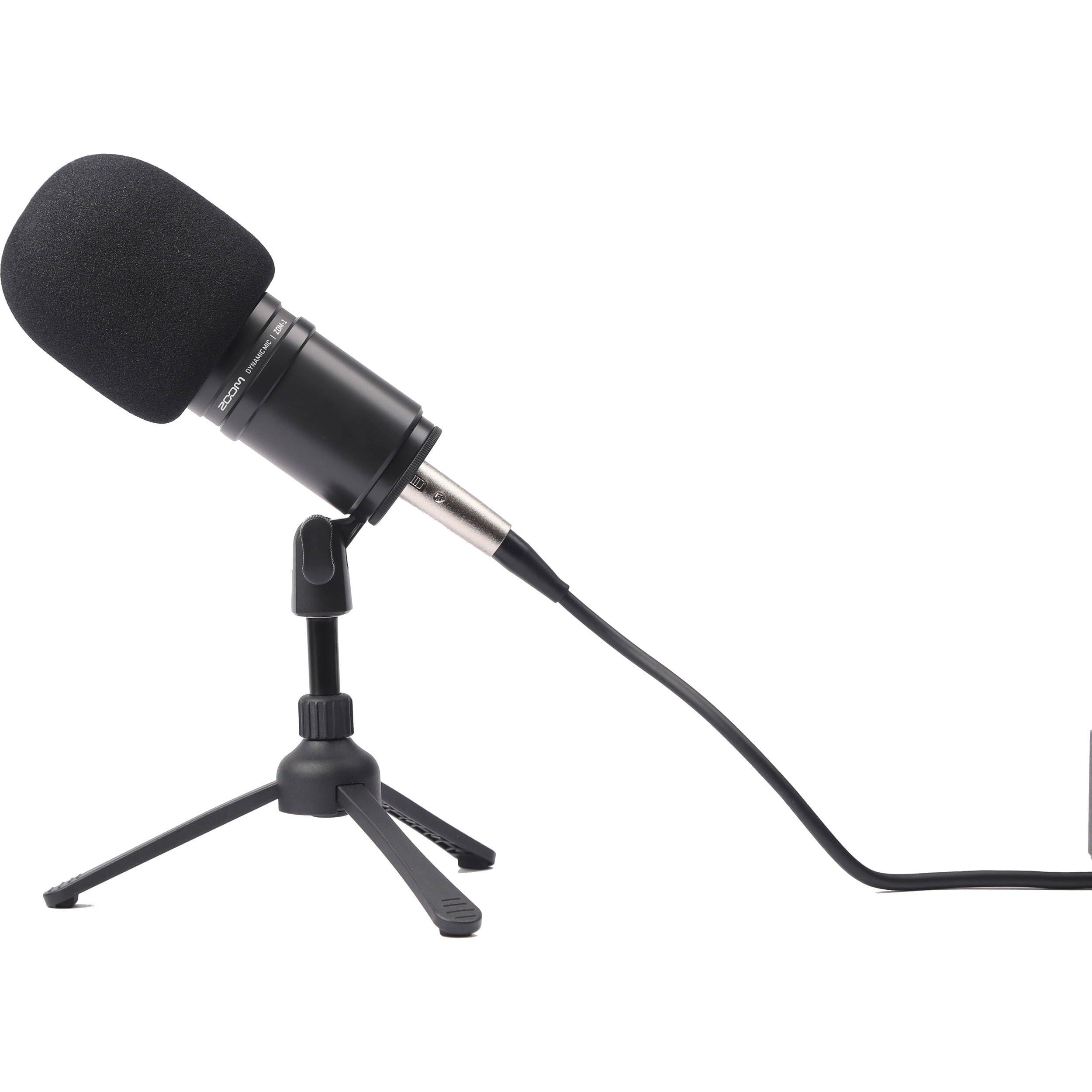 The Imaging World Zoom PodTrak P4 Portable Multitrack Podcast Recorder Bundle with Three (3) Mic Packs with Headphones, Windscreen, XLR, and Tabletop Stands + 64GB Card + Wallet