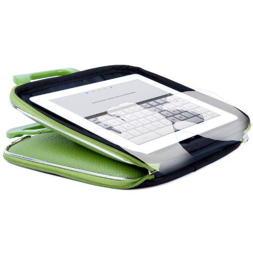 SumacLife Shoulder Messenger Bag 15 inch Briefcase Laptop Case Compatible with MacBook Pro 14-inch 15-inch (Green)