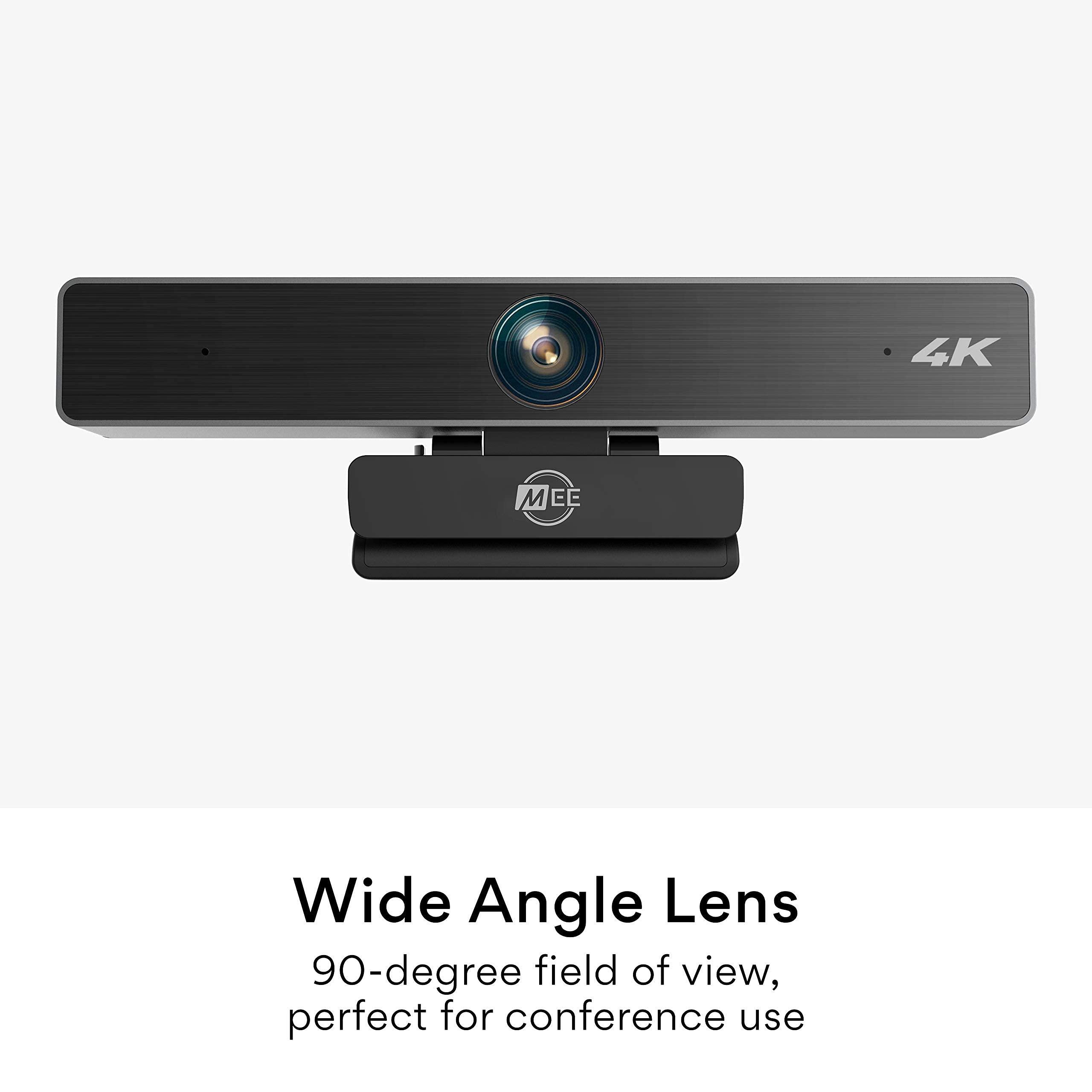 MEE audio MEE audio C11Z 4K Ultra HD Conference Webcam with ANC Microphone (Renewed)