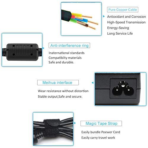 ZAYAUPVL 65W 19V 3.42A Laptop Charger for Toshiba Satellite C55 C55D C55T C655 C655D C675 C855 C855D L55 L655 L675 L745 L755 L775D L855 P755 P845T P855 P875 Portege Z30 Z930 Z830 Power Supply Cord