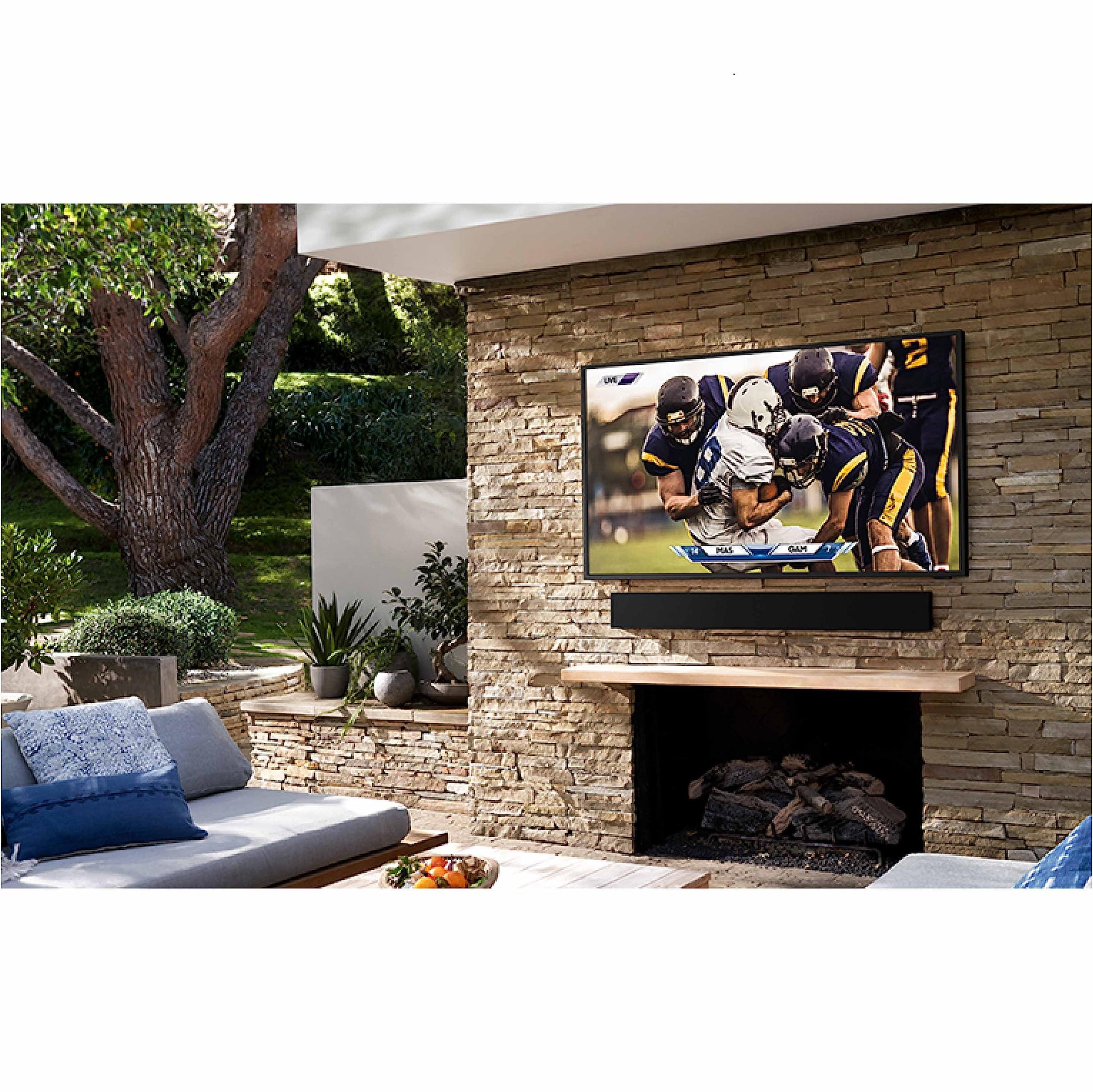 Samsung SAMSUNG HW-LST70T 3.0ch The Terrace Outdoor Soundbar w/ Dolby Audio, Built-In Subwoofer, Distortion Cancelling Technology, IP55 Weather Resistant, Titan Black