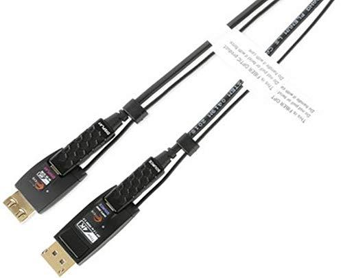 Opticis Opticis DHFC-200D-50 DisplayPort 1.2 to HDMI 2.0 Converting 50 Meters Detachable Active Optical Cable, Extends Up to 4K (4096x2160) at 60Hz (RGB & YCbCr: 4:4:4), Supports 3D Contents Transmission