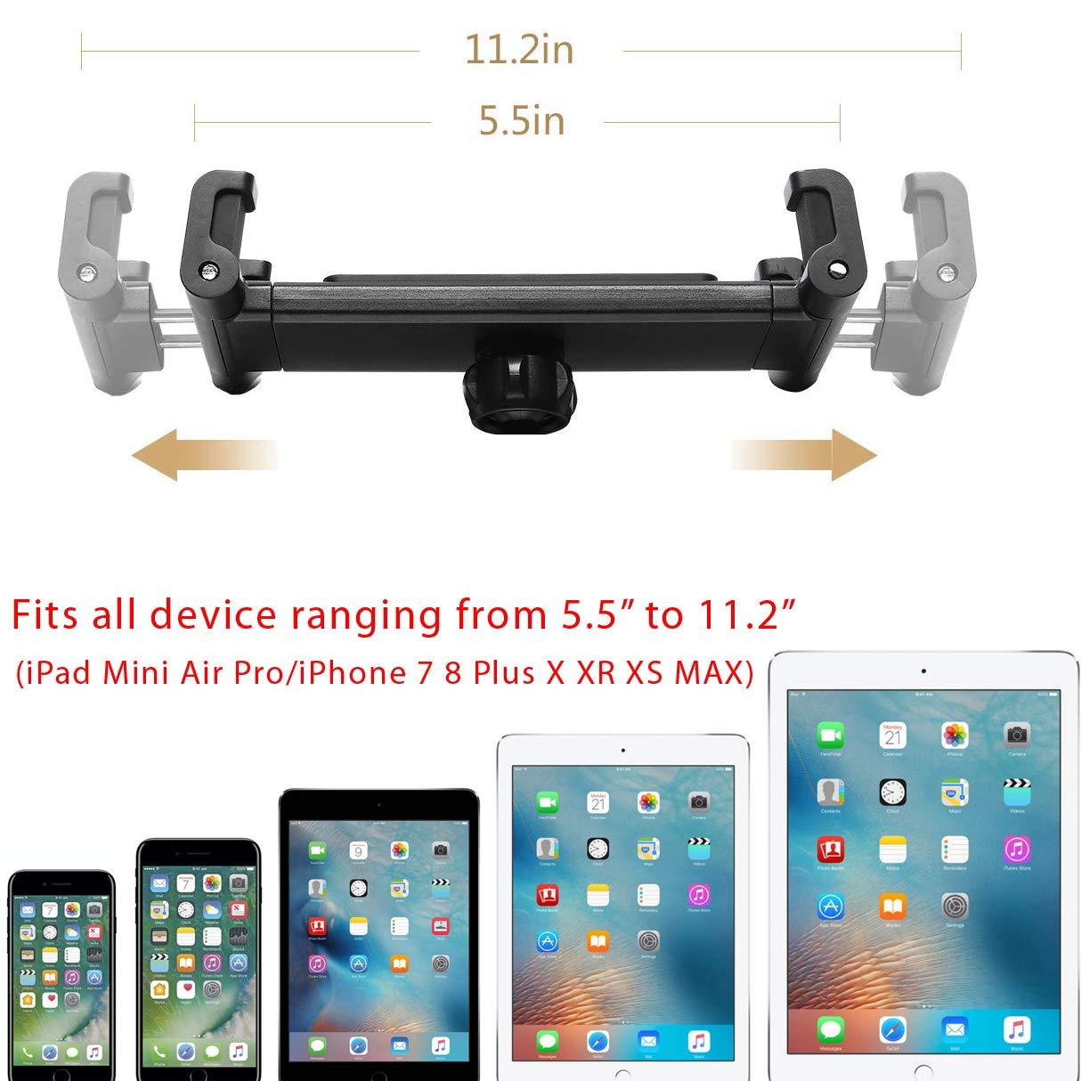 LycoGear Lycan Series Marine Boat Tablet & Smartphone Pole Handle bar Boat Helm Rail Holder Mount for i Pad Pro 12.9 10.5 9.7 Air Mini GalaxyTab Phone 15 Pro Max Plus S24 Pixel Surface Pro Slate