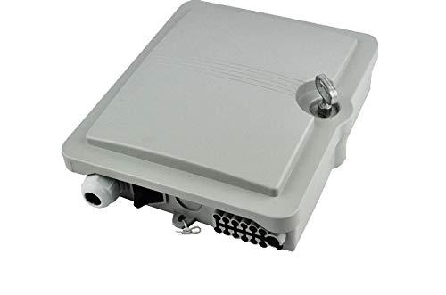 trtfiber SC/LC/Connectors FTTH Fiber Terminal Box 8/12/24/48/ cores Ports Fiber Optic Distribution Box (48 core, LC)