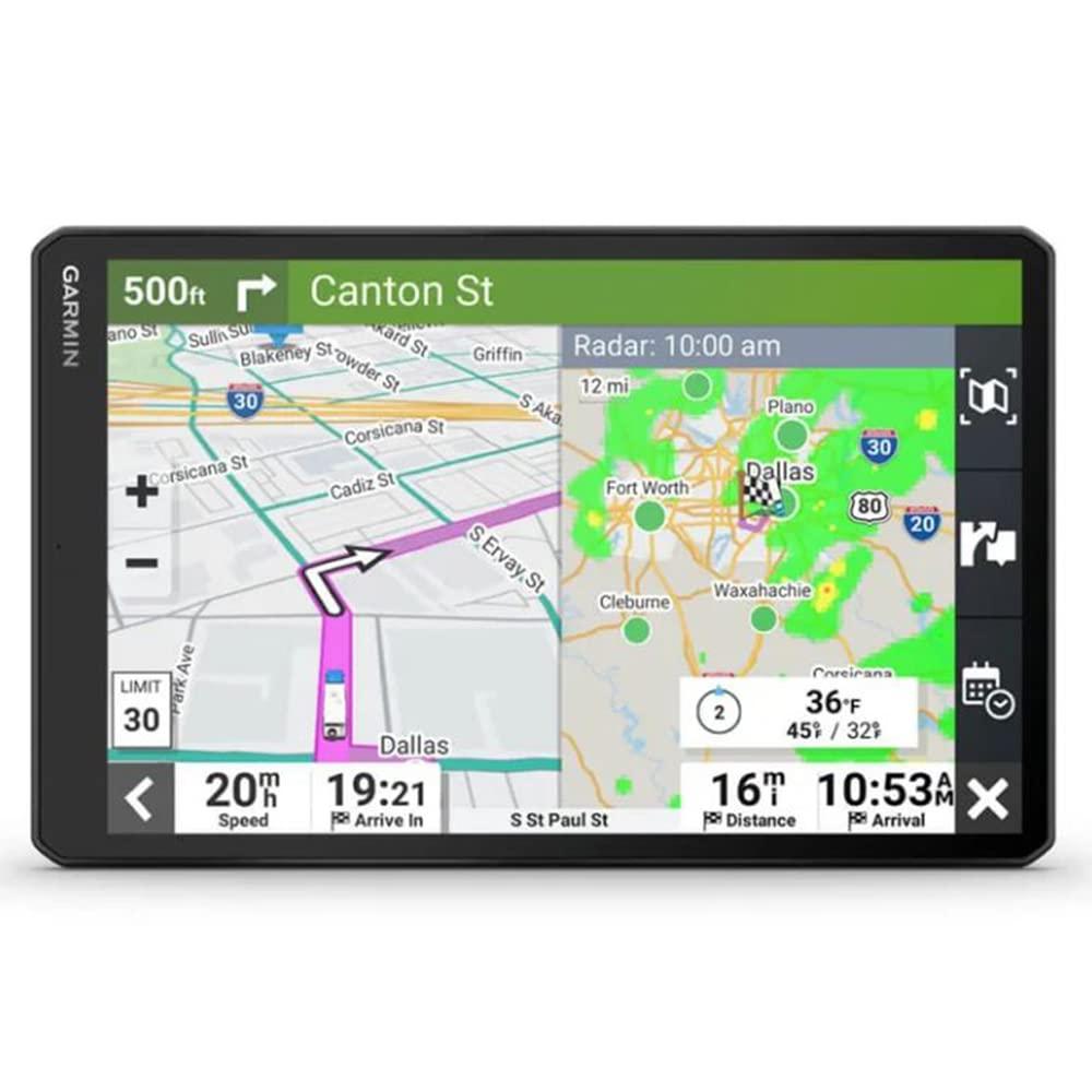 Garmin Garmin 010-02749-00 RV 1095 10\" RV GPS Navigator Deco Gear Dual DC12V/24V Electronic Multifunction Car Socket and Deco Gear Hard Shell EVA Case