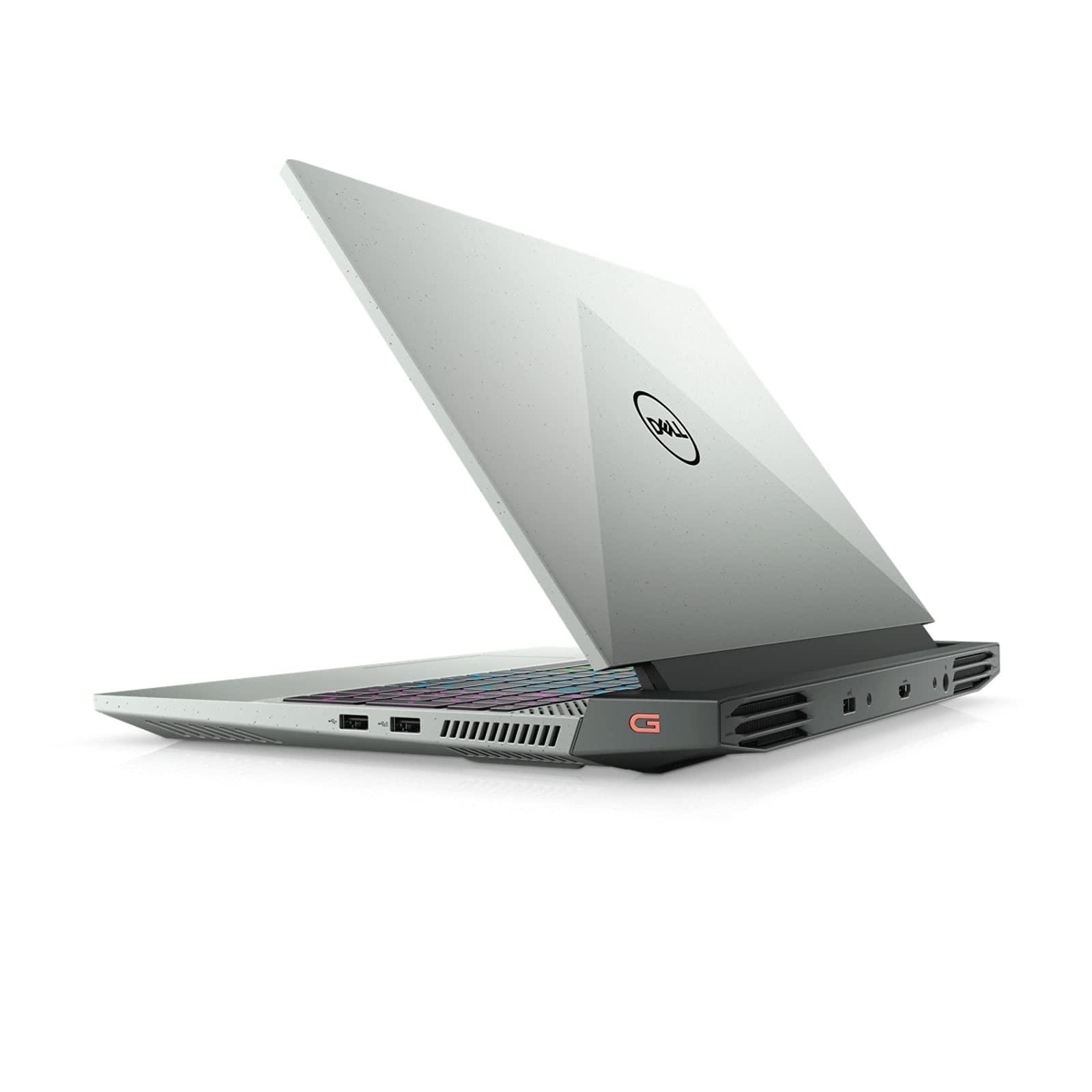 Dell Dell G15 5515 Laptop | 15.6" 1920x1080 FHD 144Hz | Ryzen 5-5600 - 256GB SSD Hard Drive - 8GB RAM - Nvidia GeForce RTX 3050 | 6 cores @ 4.4 GHz - 4GB GDDR6 Win 11 Home Silver (Renewed)