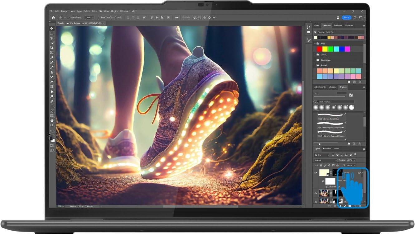 Lenovo Lenovo Yoga 7i 2-in-1 Business Laptop 16.0\" Touch FHD + IPS (Intel Core Ultra 7 155U (Beats i7-1335U), 16GB LPDDR5X, 1TB SSD, Backlit KYB, FP Reader, 2 Thunderbolt 4, Win11H) w/AI Copilot & DKZ Hub