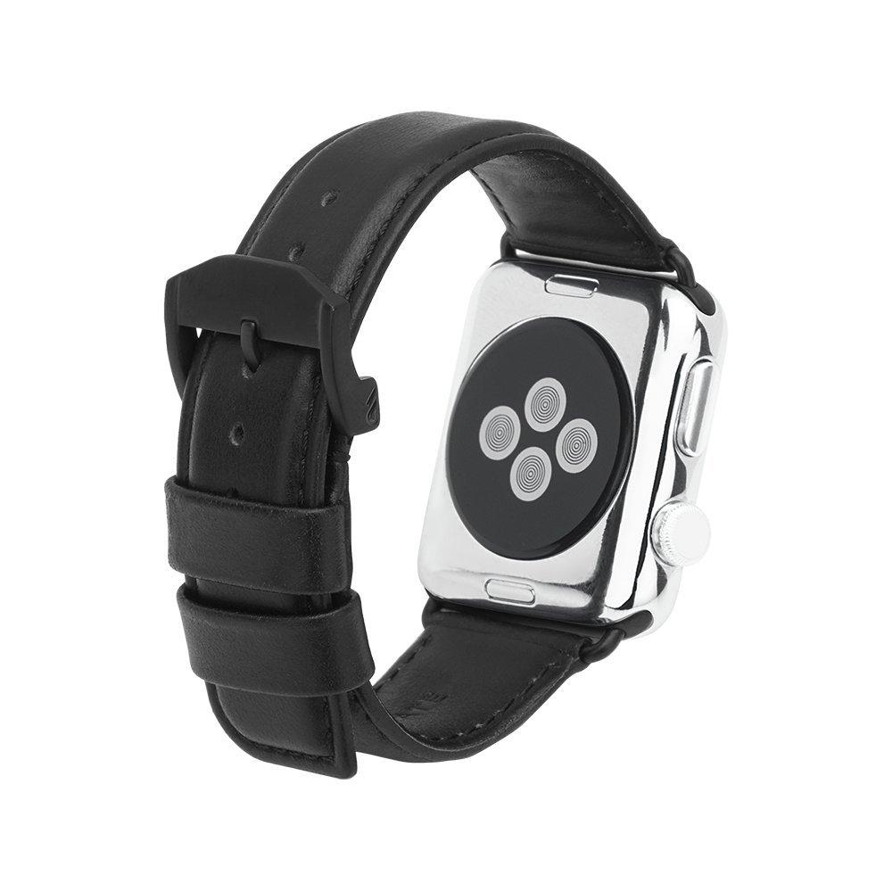 Case-Mate Case-Mate Case Mate Apple Watch 42mm Signature Leather Watchband - Black