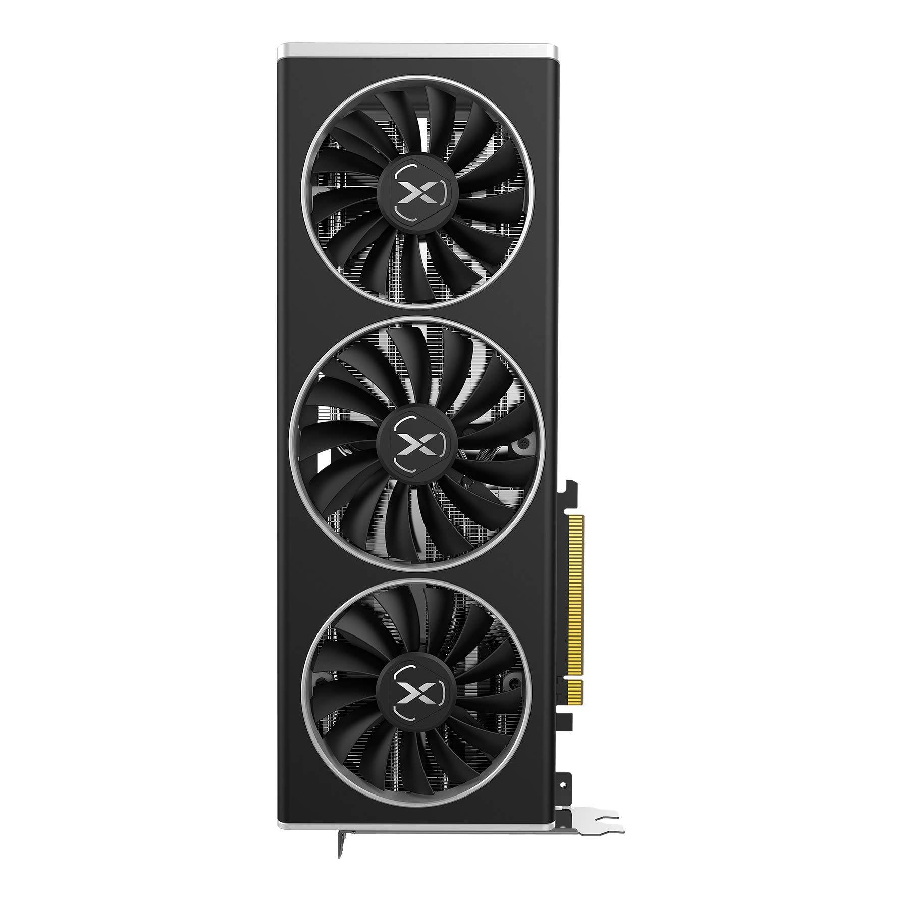XFX XFX Speedster MERC319 AMD Radeon RX 6700 XT Black Gaming Graphics Card with 12GB GDDR6 HDMI 3xDP, AMD RDNA 2 RX-67XTYTBDP