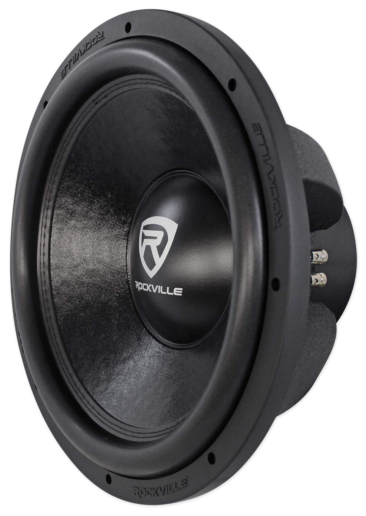 Rockville Rockville (2) W15K6D2 V2 15" 8000w Car Subwoofers Dual 2-Ohm Subs CEA Compliant