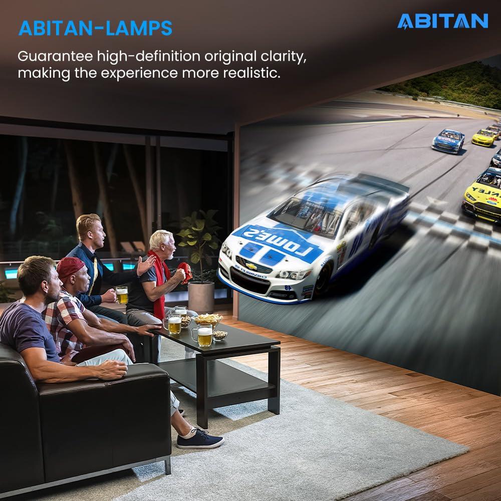 ABITAN ABITAN ELPLP96/V13H010L96 Replacement Projector Lamp with Housing for Epson EX9220 EX5260 EX7260 EX3260 EX9210,Powerlite Home Cinema 1060 2150 760 660 760HD 2100,VS250 VS355 S350 EH-TW650 (Durable).