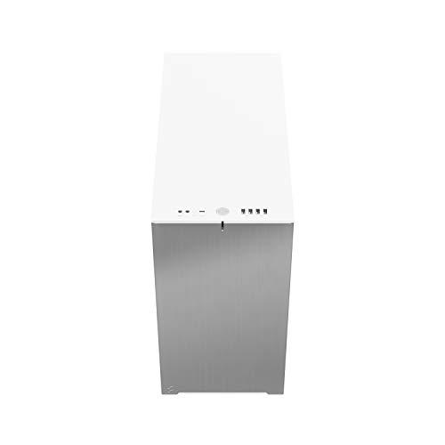 Fractal Design Fractal Design Define 7 White Brushed Aluminum/Steel E-ATX Silent Modular Tempered Glass Window Mid Tower Computer Case