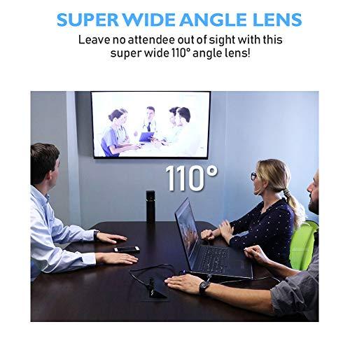 HuddleCamHD HuddleCamHD GO Camera Built-in Microphone and Speaker Combo - 1080P Conference Room Camera USB 2.0