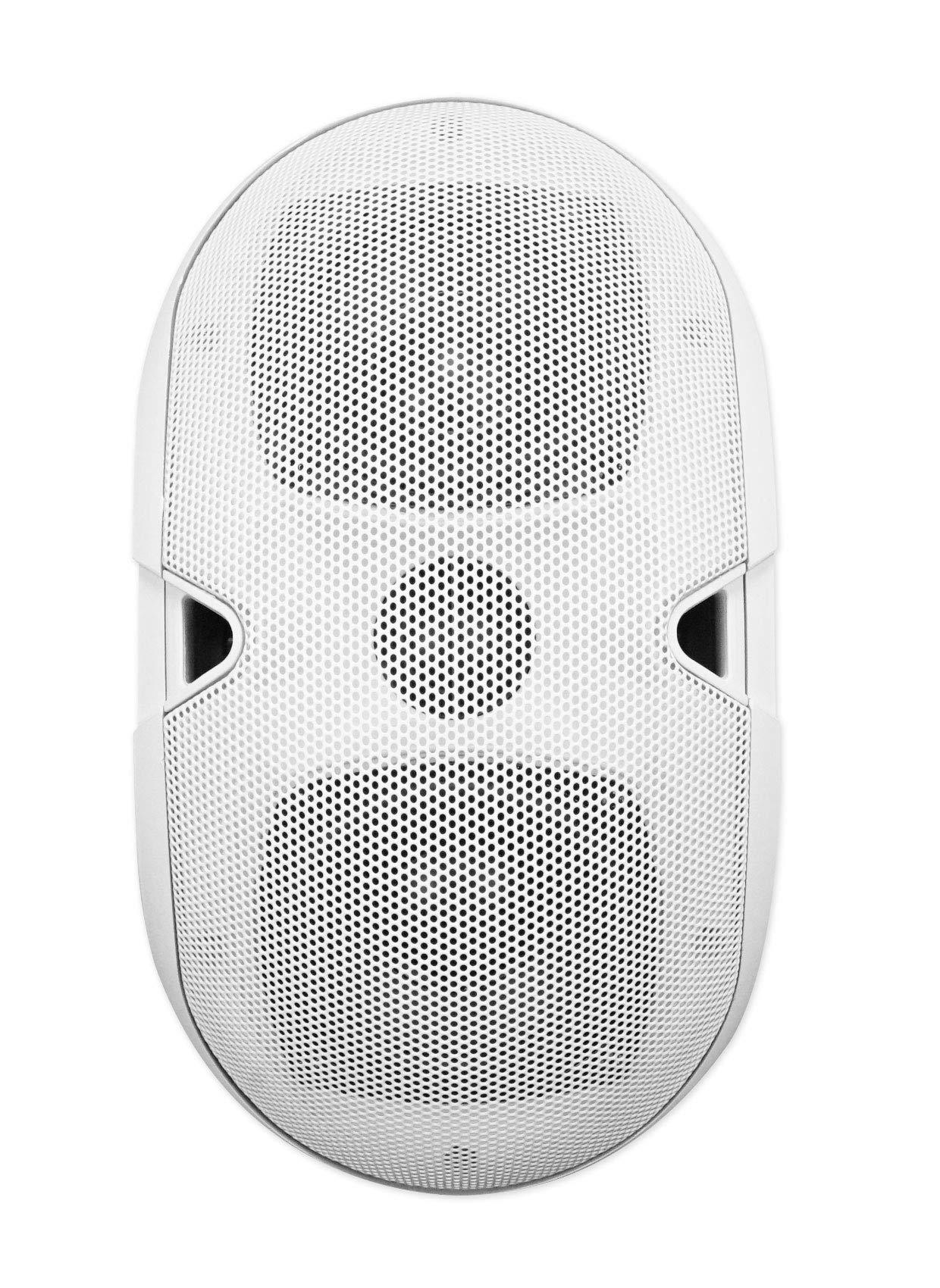 Rockville Rockville D4-8 White Dual 4" 8 Ohm Wall Mount Swivel Outdoor Home Patio Speaker