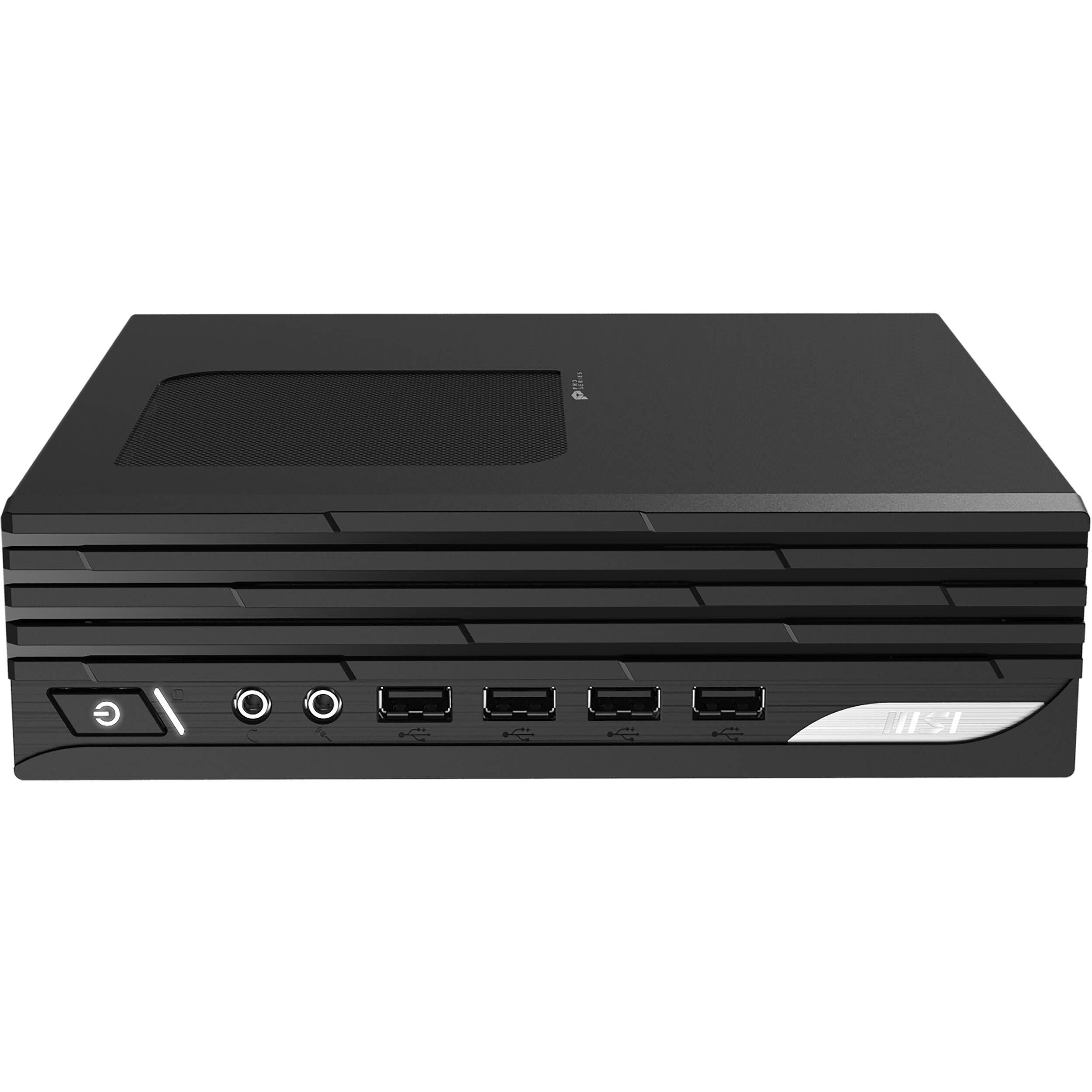 MSI MSI PRO DP21 12M Mini Desktop Computer - 12th Gen Intel Core i5-12400 6-Core up to 4.40 GHz Processor, 8GB RAM, 256GB NVMe SSD, Intel UHD Graphics 730, Wi-Fi 6, VESA Mounting, Windows 11 Home