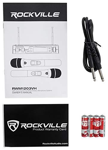 Rockville Rockville Bluetooth Home Theater Karaoke Machine System w/8" Sub + Wireless Mics