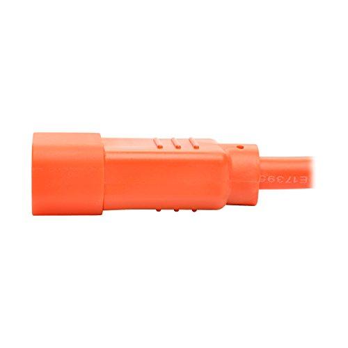 Tripp Lite Tripp Lite Standard Computer Power Extension Cord, 10A, 18 AWG (IEC-320-C14 to IEC-320-C13), Orange, 6 ft. (P004-006-AOR)