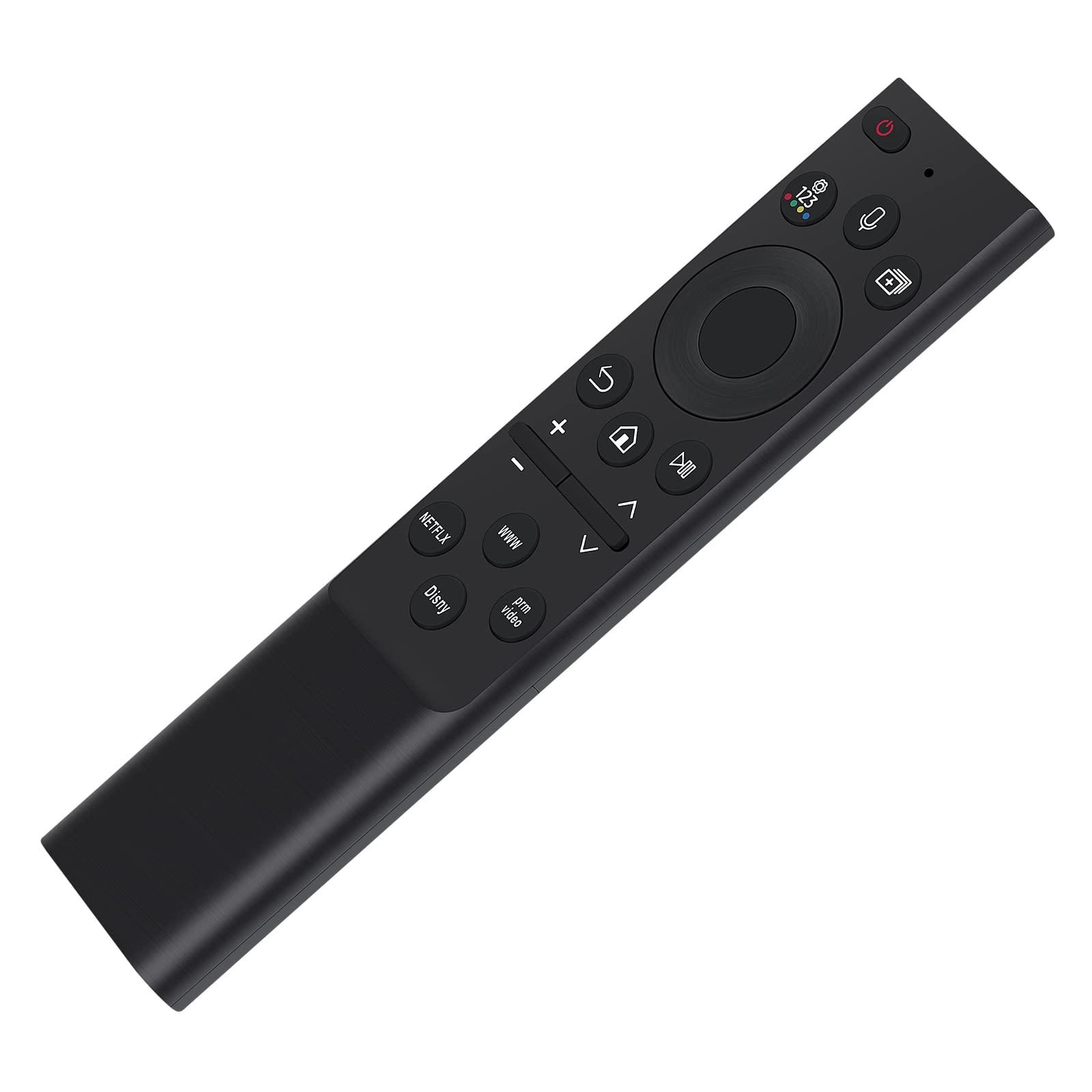 PERFASCIN BN59-01385D RMCSPB1EP1 Replace Voice remote control fit for Samsung Smart TV QN43Q60AAFXZA,QN50LS03AAFXZA,QN50Q60AAFXZA,QN50QN90AAFXZA,QN55LS03AAFXZA,QN55Q60AAFXZA,QN55Q70AAFXZA,QN55Q80AAFXZA TM2280E