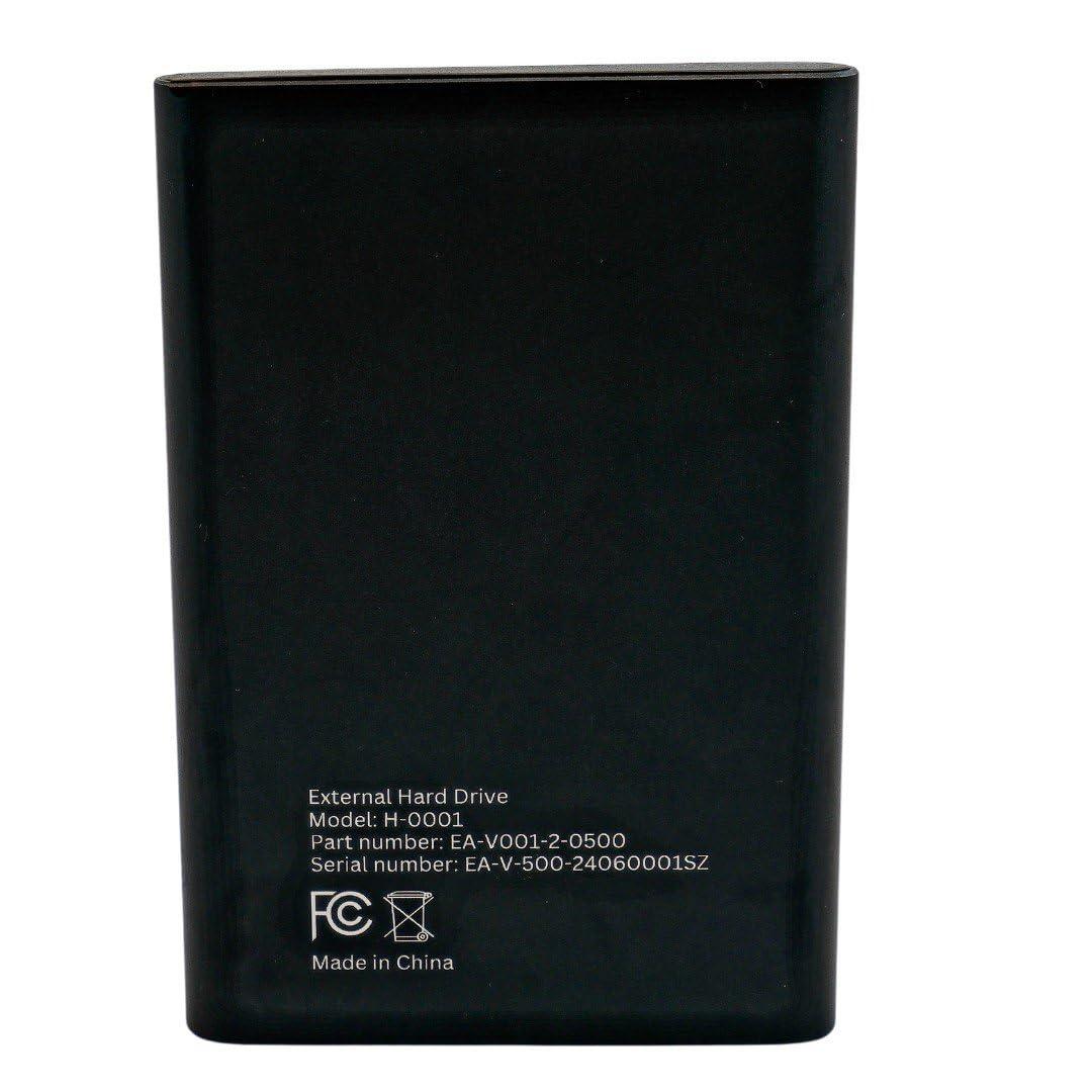 HAVIIO HAVIIO 500GB 2.5" Portable External Hard Drive HDD USB 3.0 for PC, Mac, Laptop, PS4, Xbox One, Xbox Series S and X