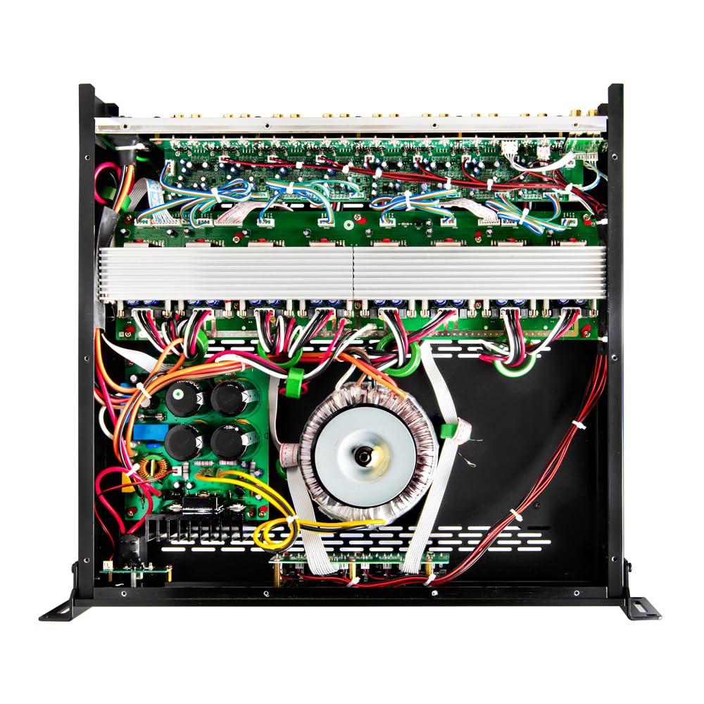 OSD Audio OSD MX1680 GEN2 8 Zone Amplifier 16Ch x 80W, Class D, Front Panel On/Off Buttons, Distributed Audio