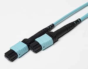 FCD FCD - 250M OM4 MTP MTP 12 Fiber Patch Cable | 100G Plenum Multi-Fiber 50/125 MTP to MTP Multimode Jumper 250 Meter (820.21ft) |8 B Type Polarity | 1/10/40/100g mmf qsfp 100gbase 12f MTP